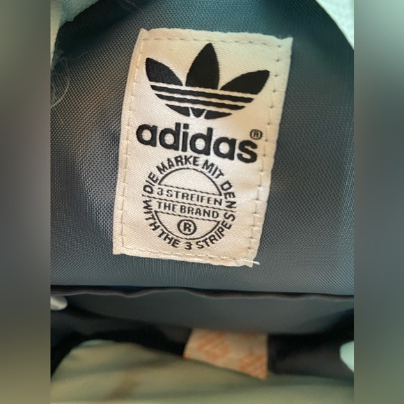 Adidas Originals Santiago Mini Backpack Ice Mint Green 10” NWT MSRP $35 #EV7591 - Picture 6 of 10